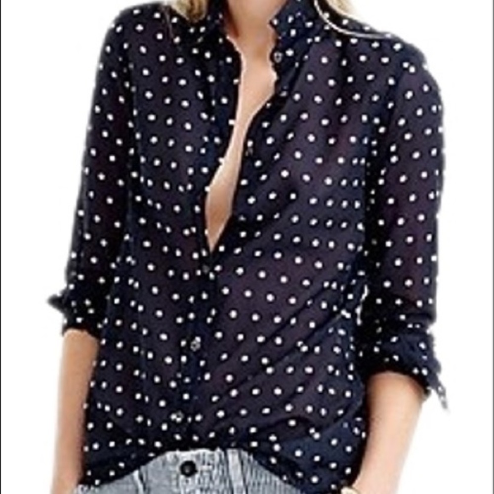 J.Crew perfect shirt size small
